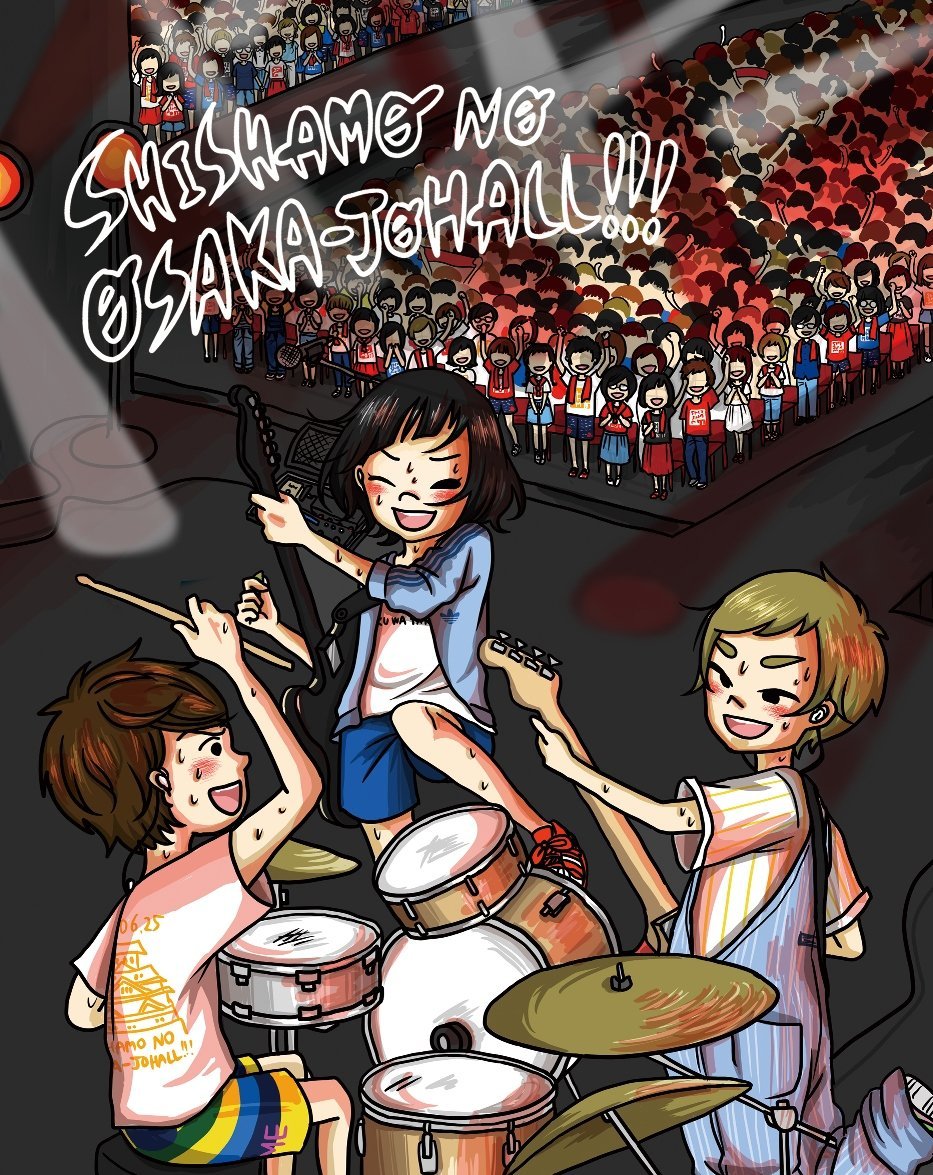 [TV-SHOW] SHISHAMO NO OSAKA-JOHALL!!! (2016.11.09) (BDRIP)