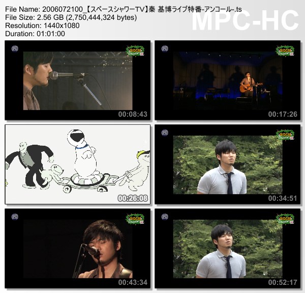[TV-Variety] 秦基博 – SPACE SHOWER TV presents VOICES ～秦 基博～(SSTV HD 2020.06.07)