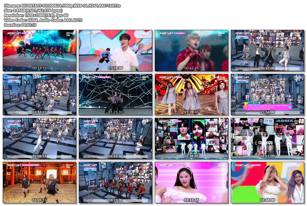 [TV-Variety] KCON:TACT 2020 Summer Day 5 (2020.06.24)