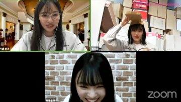 [TV-Variety] 200711 新YNN NMB48 CHANNEL 南ダンボール製作所 社員採用リモート面接
