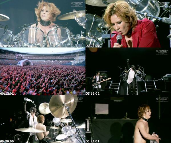 [TV-Variety] X JAPAN – Live at SUMMER SONIC 2011 (Summer Sonic Archive Festival 2020.07.23)