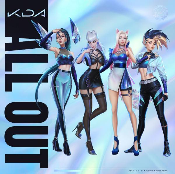 [Single] K/DA – ALL OUT (2020.11.06/MP3/RAR)
