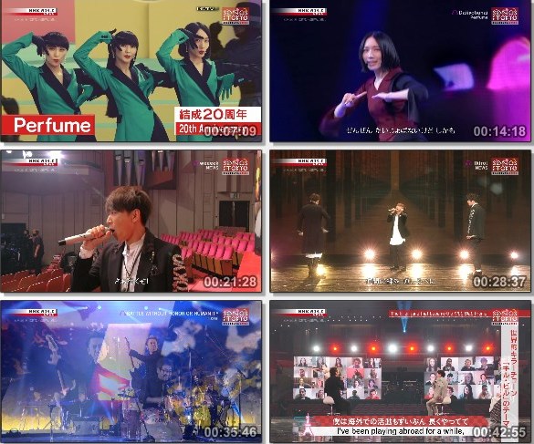 [TV-Variety] SONGS OF TOKYO FESTIVAL 2020 Part 4 (NHK World 2020.11.01)