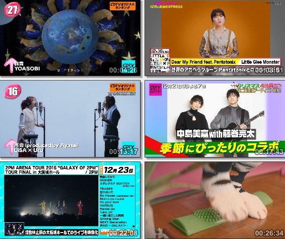 [TV-Variety] CDTVサタデー – 2020.12.12
