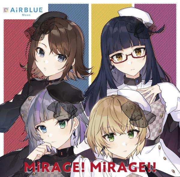 [Single] CUE! : MiRAGE! MiRAGE!! / AiRBLUE Moon (2020.02.12/MP3/RAR)