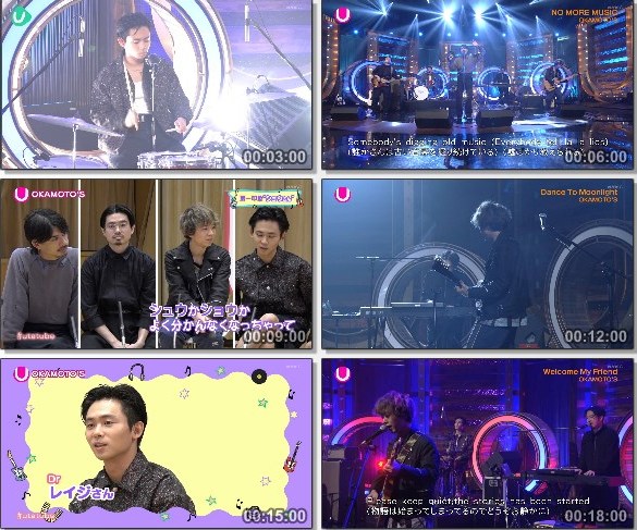 [TV-Variety] Uta-Tube “OKAMOTO’S Part 2” (NHKG 名古 2020.12.05)