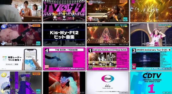 [TV-Variety] ＣＤＴＶサタデー#1340 週間ランキング！最新DVD＆アルバム！ (2021.01.23)