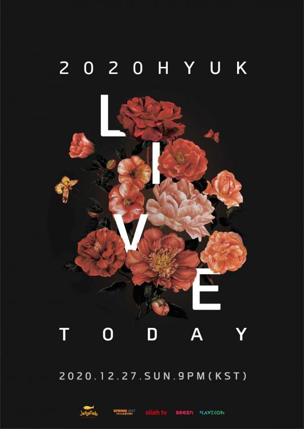 [TV-SHOW] HYUK – 2020 Hyuk Online Concert Live Today (2020.12.27) (WEBRIP)