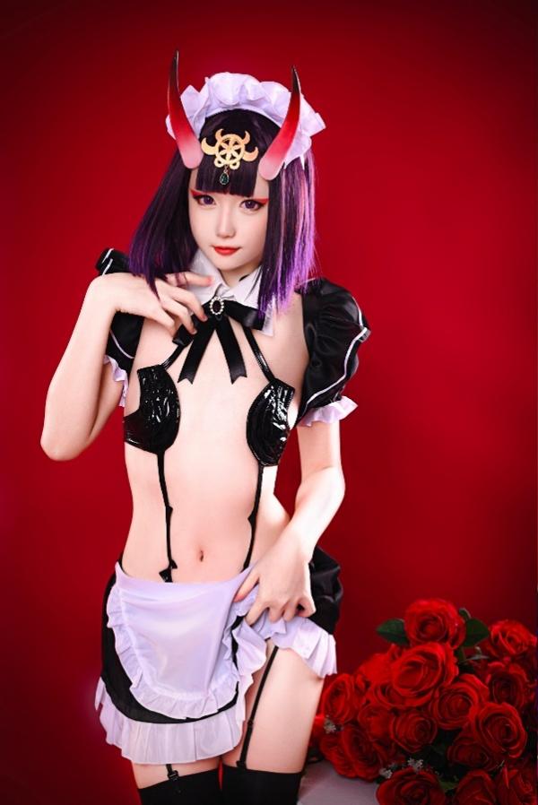 [Cosplay] Hoshilily 星之迟迟 – Shuten Douji 酒吞 (FGO)