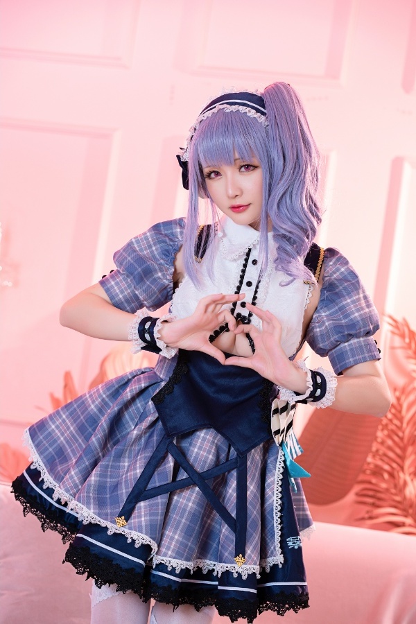 [Cosplay] Hoshilily 星之迟迟 – Dido μ soldier uniform 黛朵 μ兵装 (Azur Lane)