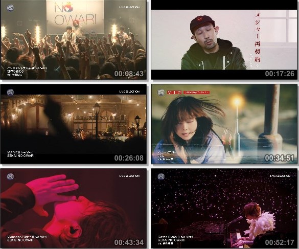 [TV-Variety] SEKAI NO OWARI LIVE SELECTION (SSTV HD 2021.02.13)