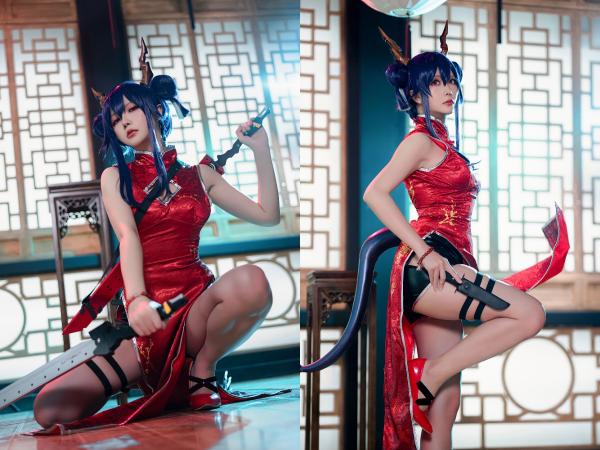 [Cosplay] Hoshilily 星之迟迟 – Ch’en (Arknights)