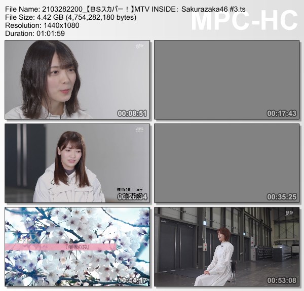 [TV-Variety] MTV INSIDE: Sakurazaka46 – 2021.03.28 – #03