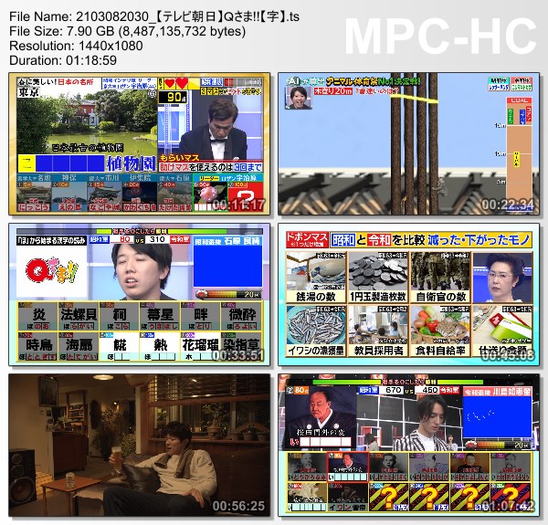 [TV-Variety] Ｑさま!! – 2021.03.08