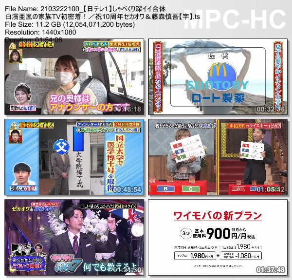 [TV-Variety] SEKAI NO OWARI – しゃべくり深イイ合体 (NTV 2021.03.22)
