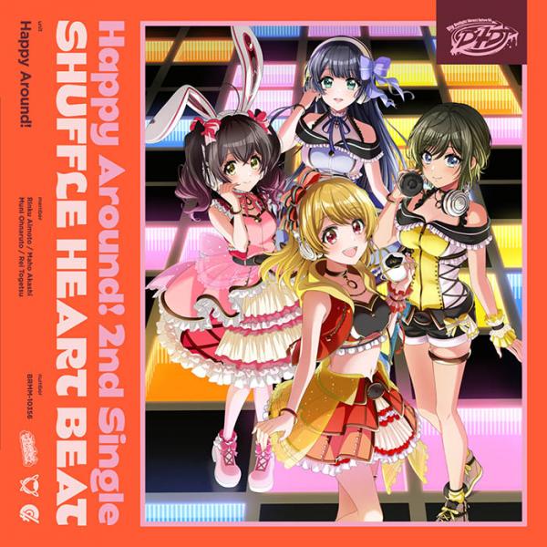 [Single] D4DJ: Happy Around! – SHUFFLE HEART BEAT (2021.03.17/MP3/RAR)
