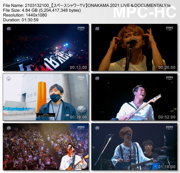 [TV-Variety] ONAKAMA 2021 LIVE & DOCUMENTALY (SSTV HD 2021.03.13)