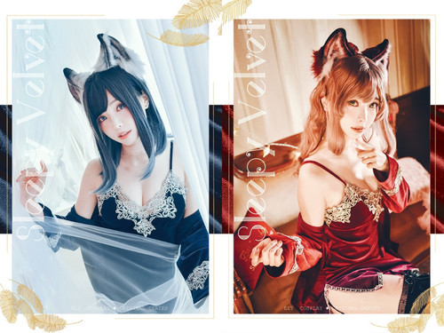 [Cosplay][Ely Cosplay] Ely – Sleepy Velvet Kemonomimi Photobook (Original)