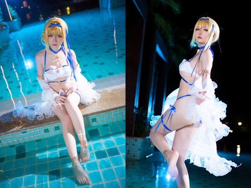 [Cosplay] Hoshilily 星之迟迟 – Jeanne d’Arc (Azur Lane)