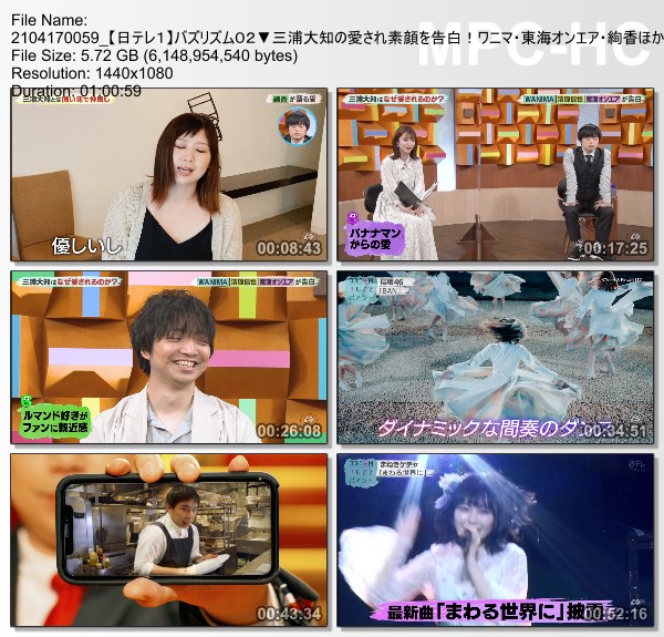 [TV-Variety] バズリズム02 – 2021.04.16