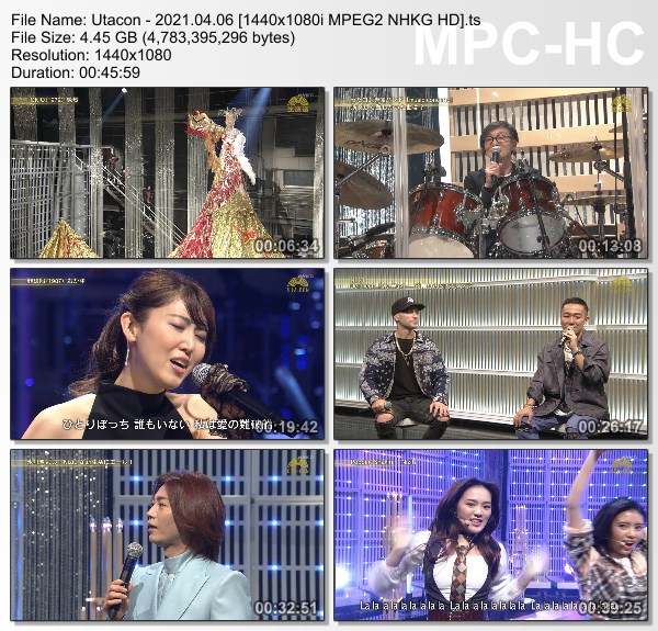 [TV-Variety] うたコン – 2020.04.06