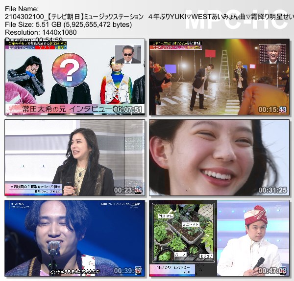 [TV-Variety] MUSIC STATION – 2021.04.30