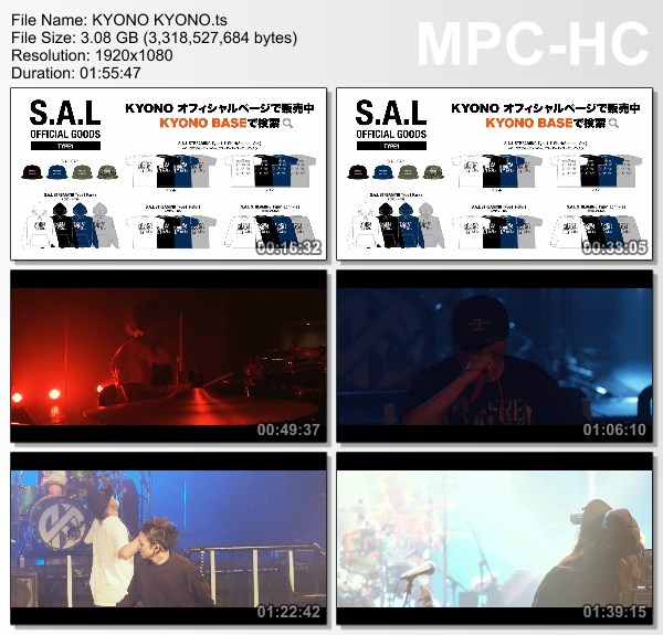 [TV-Variety] オムニバス – KYONO KYONO LIVE!! “S.A.L” Streaming 2021 [2021.04.17]
