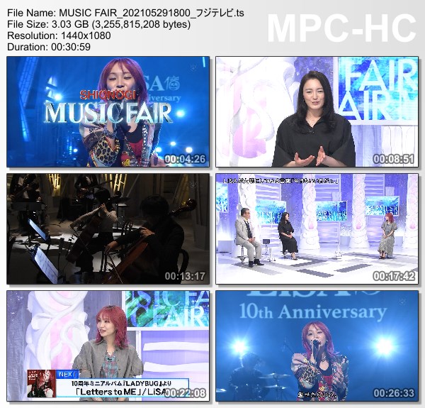 [TV-Variety] MUSIC FAIR – 2021.05.29