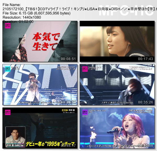 [TV-Variety] CDTVライブ！ライブ！ – 2021.05.17