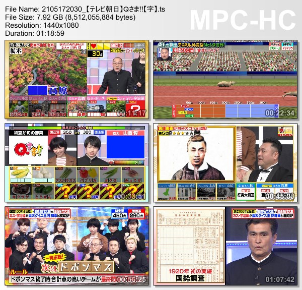 [TV-Variety] Ｑさま!! – 2021.05.17