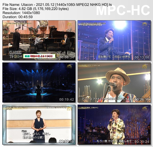 [TV-Variety] うたコン – 2021.05.11