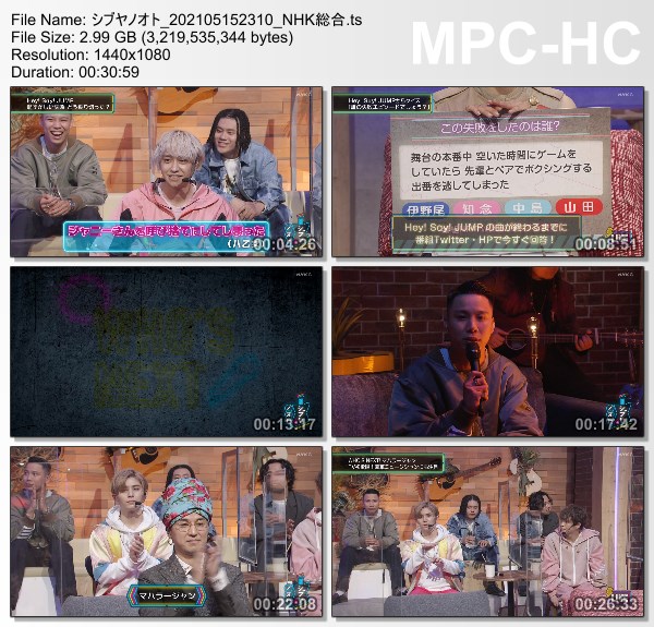 [TV-Variety]  シブヤノオト – 2021.05.15