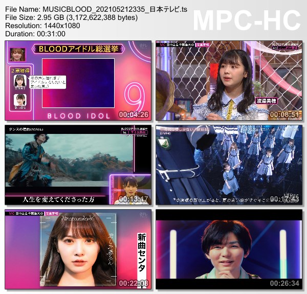 [TV-Variety] Music Blood – 2021.05.21