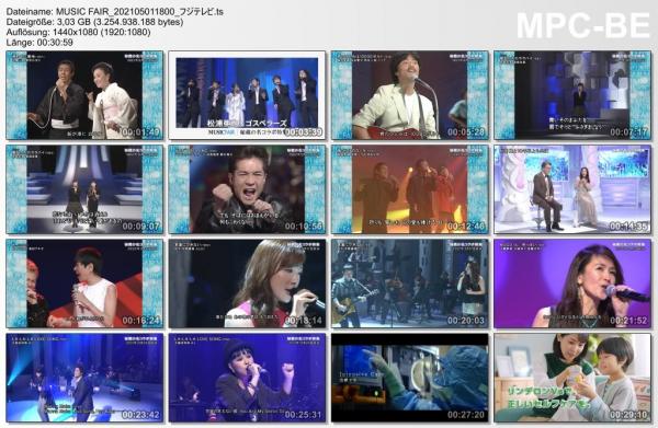 [TV-Variety] MUSIC FAIR (2021.05.01)