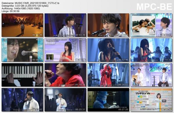 [TV-Variety] MUSIC FAIR (2021.05.15)