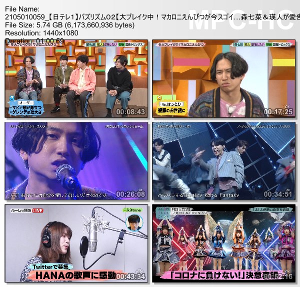 [TV-Variety] バズリズム02 – 2021.04.30