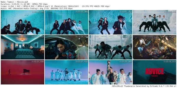 [MUSIC VIDEO] Taemin – Advice (2021.05.18/MP4/RAR)