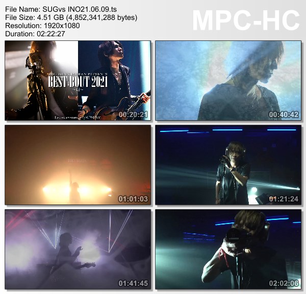 [TV-Variety] SUGIZO vs INORAN PRESENTS「BEST BOUT 2021」〜L2／5〜 [2021.06.09])