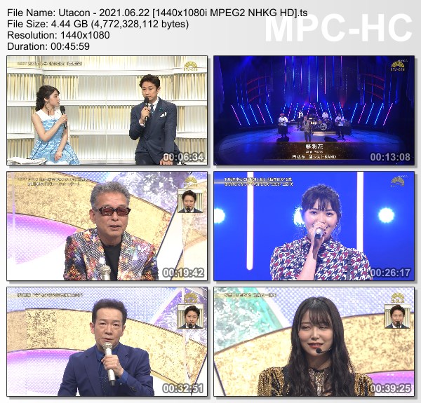 [TV-Variety] うたコン – 2021.06.22
