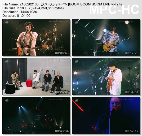 [TV-Variety] BOOM BOOM BOOM LIVE vol.2 (SSTV HD 2021.06.20)