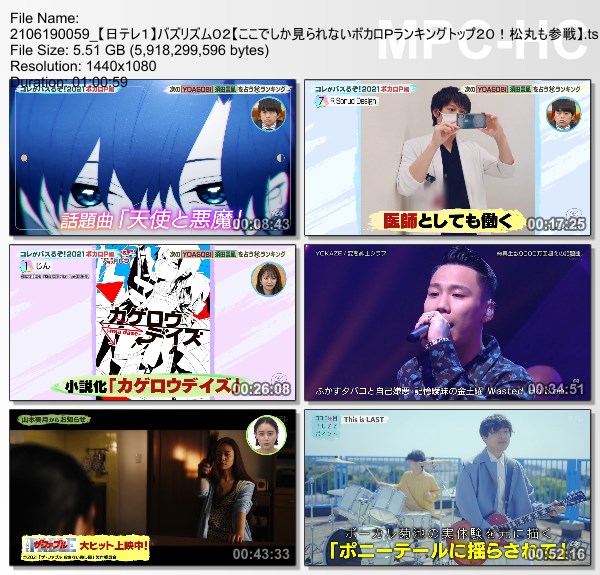 [TV-Variety] バズリズム02 – 2021.06.18