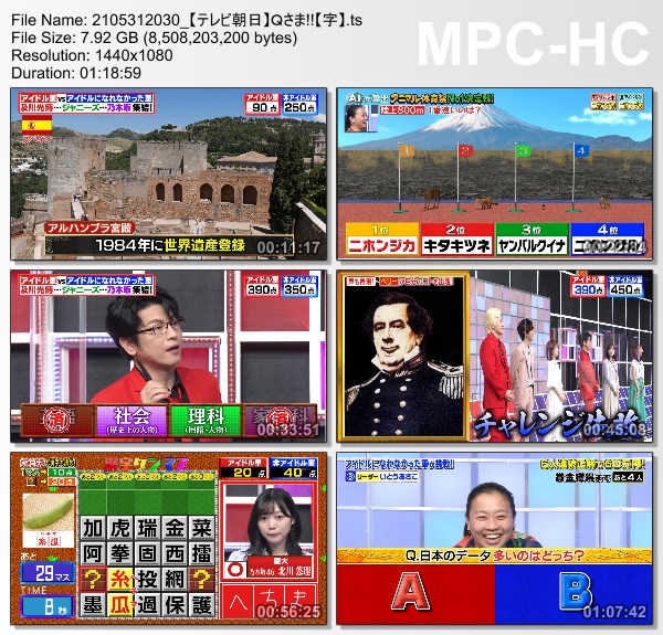 [TV-Variety] Ｑさま!! – 2021.05.31