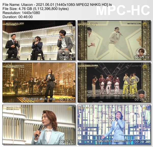 [TV-Variety] うたコン – 2021.06.01