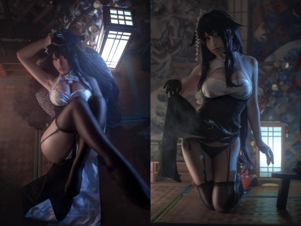 [Cosplay] Yixiao 一笑芳香沁 – Azuma Cheongsam (Azur Lane)