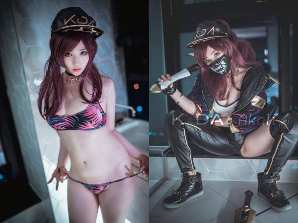 [Cosplay][DJAWA] Bambi 밤비 – Akali (K/DA)