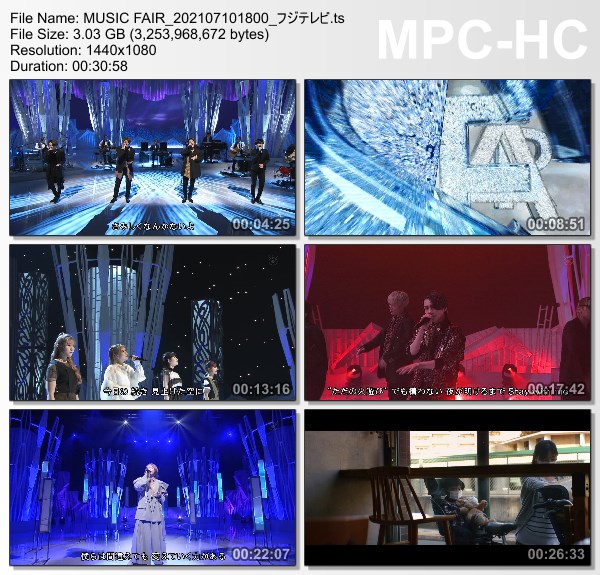 [TV-Variety] MUSIC FAIR – 2021.07.10