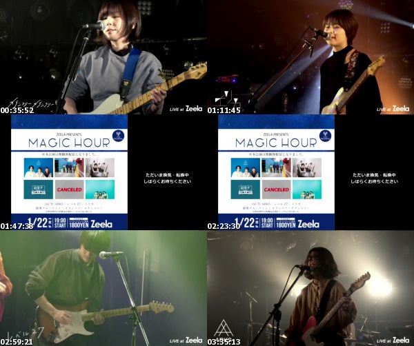 [TV-Variety] 梅田zeela – ZEELA PRESENTS. MAGIC HOUR (2021.01.22)