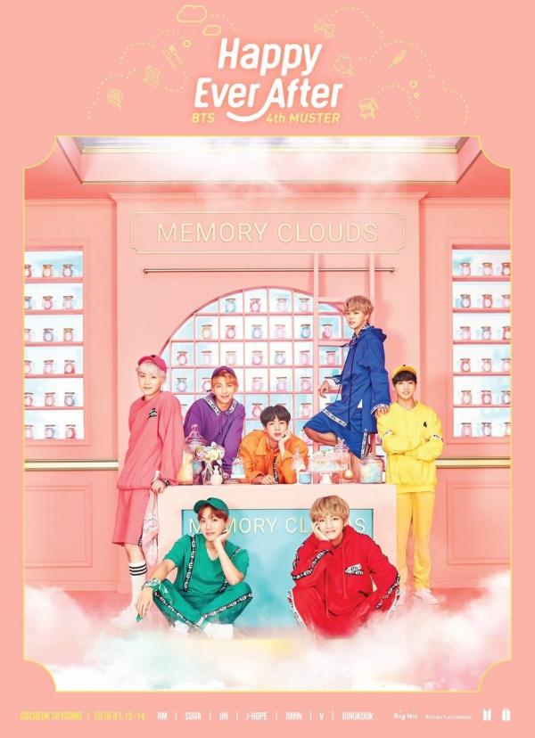 [MUSIC VIDEO] BTS 방탄소년단 – BTS 4th MUSTER [Happy Ever After] (2018.10.10/MP4/RAR) (BDRIP)