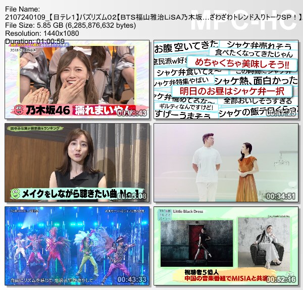 [TV-Variety] バズリズム02 – 2021.07.23