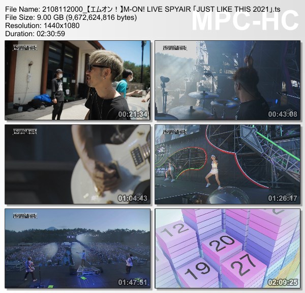 [TV-Variety] SPYAIR JUST LIKE THIS 2021 (M-ON! HD 2021.08.11)
